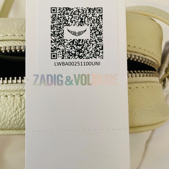 Final sale - Brand New With Tags Zadig Voltaire shoulder bag white - Picture 9 of 9